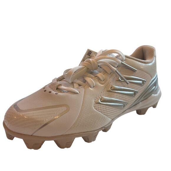 Adidas PureHustle MD Softball Cleats FV9047 White Women Size 5.5 - Picture 1 of 11